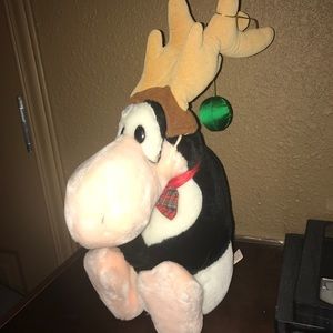 Opus the Penguin Christmas Plush